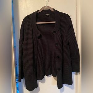 Black chunky sweater